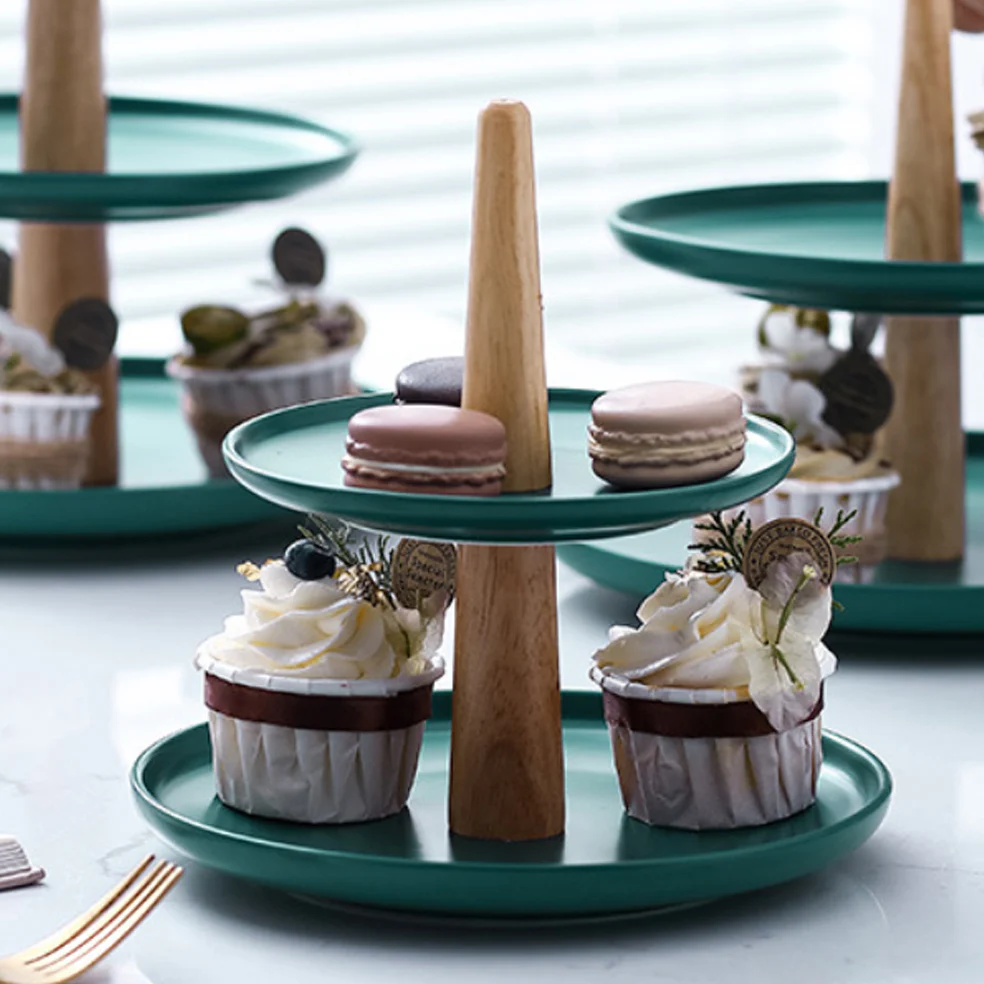 Green Cupcake Stand - Image 2