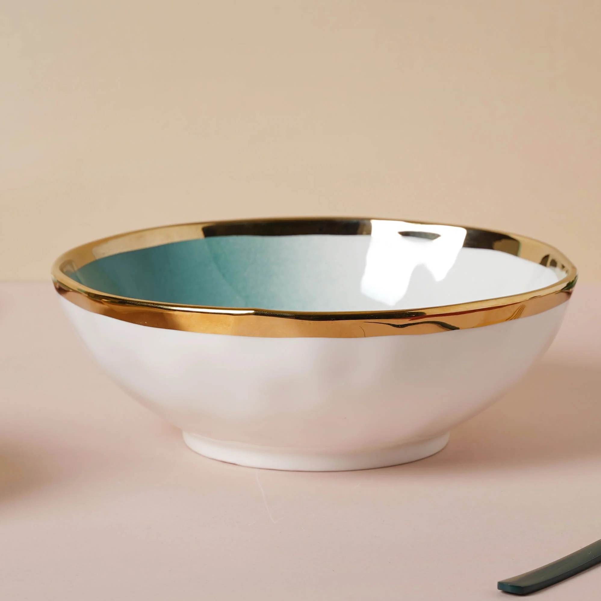 Green Ombre 21 Piece Dinner Set For 6 - Image 14
