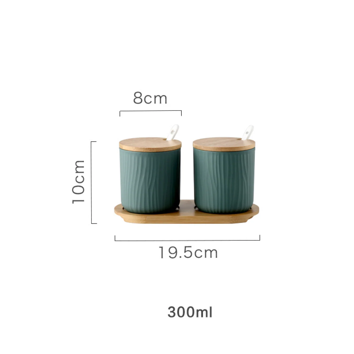 Green Spice Jar Set - Image 10