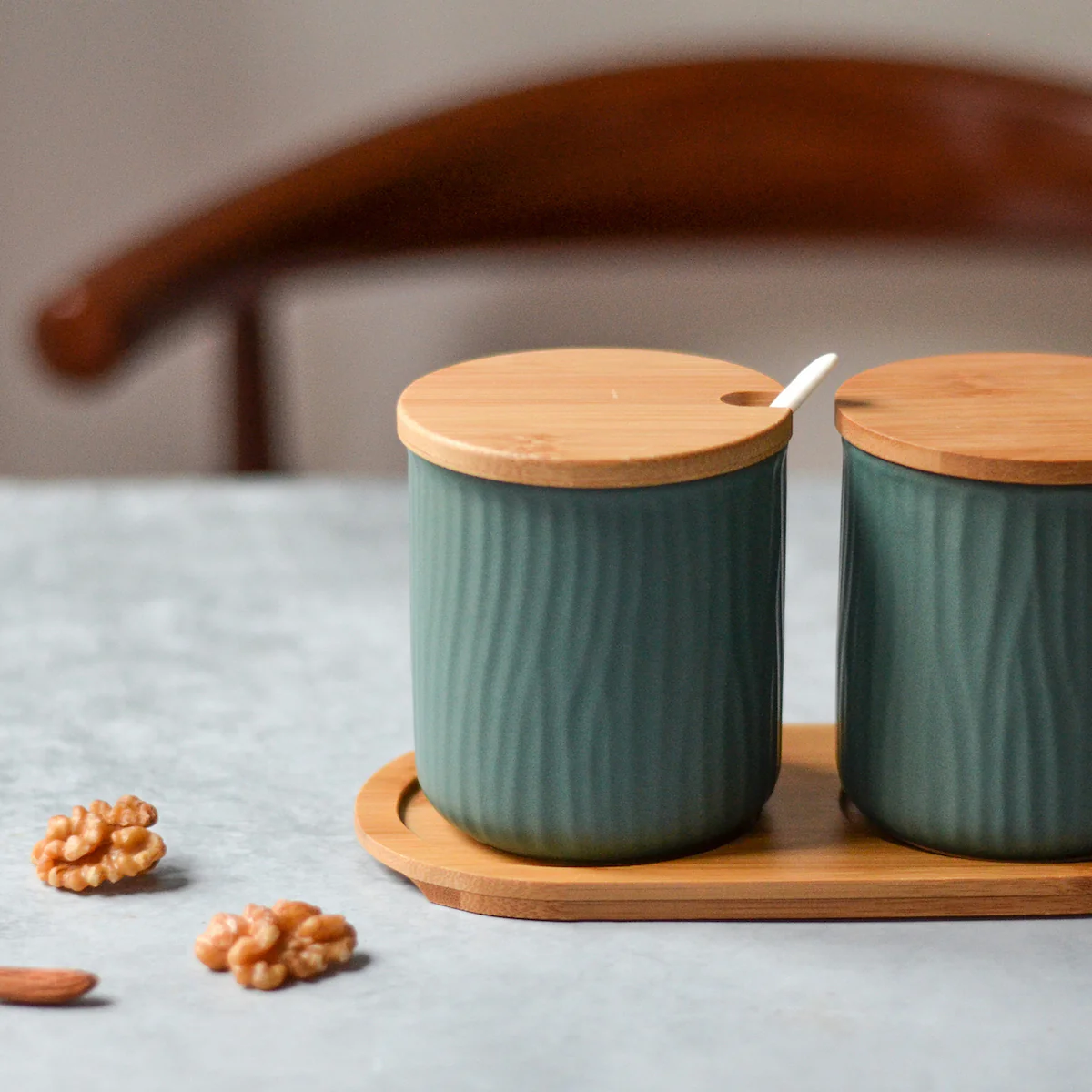 Green Spice Jar Set - Image 4
