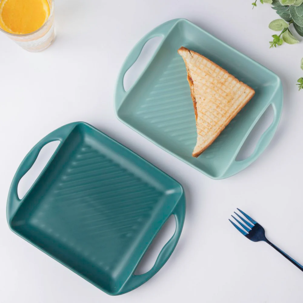 Green Square Baking Tray Small - Image 6