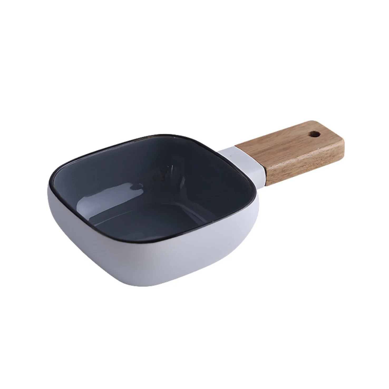 Grey Bowl with Handle S - Image 8