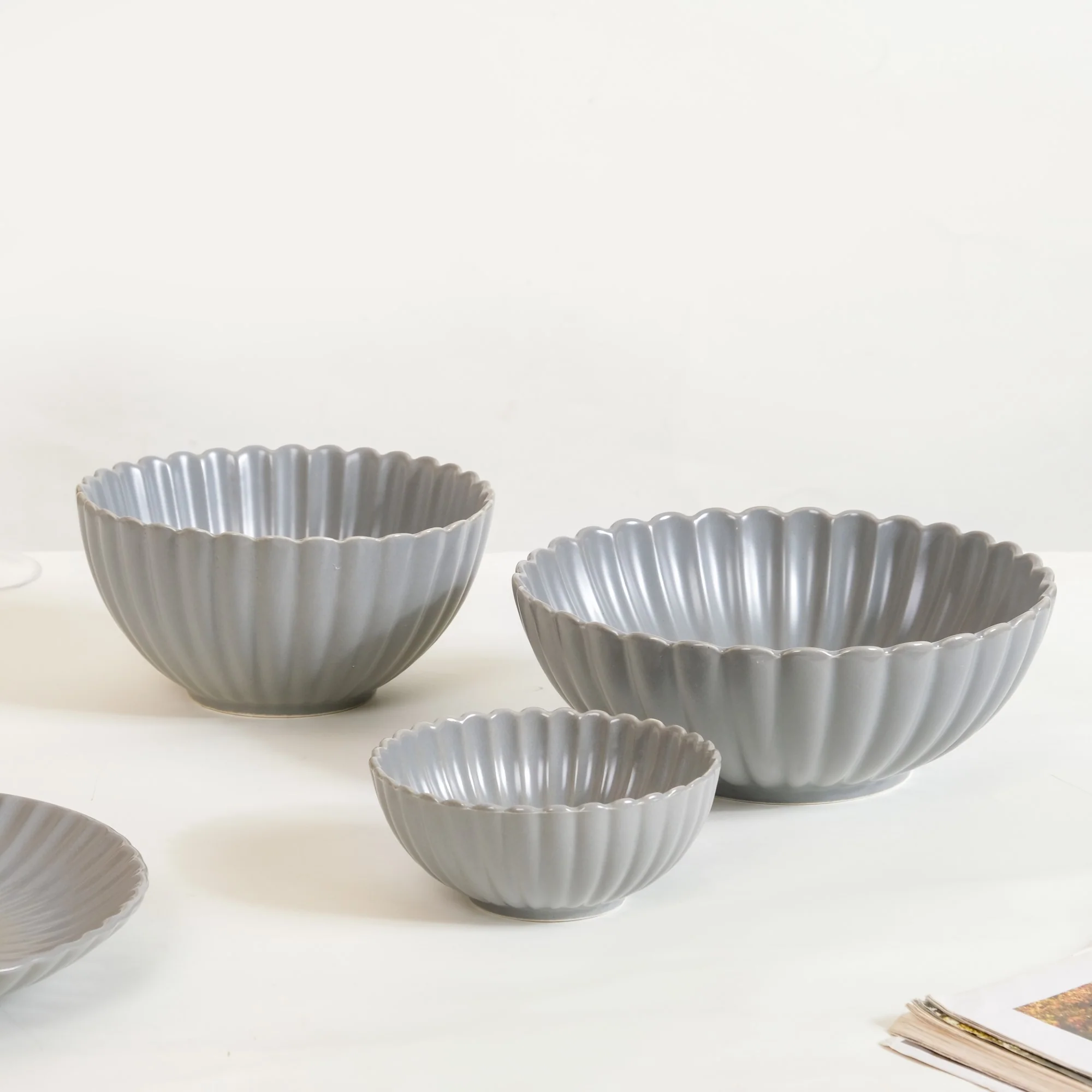 Grey Lavender 22 Piece Daily Dinner Set For 6 - Image 10