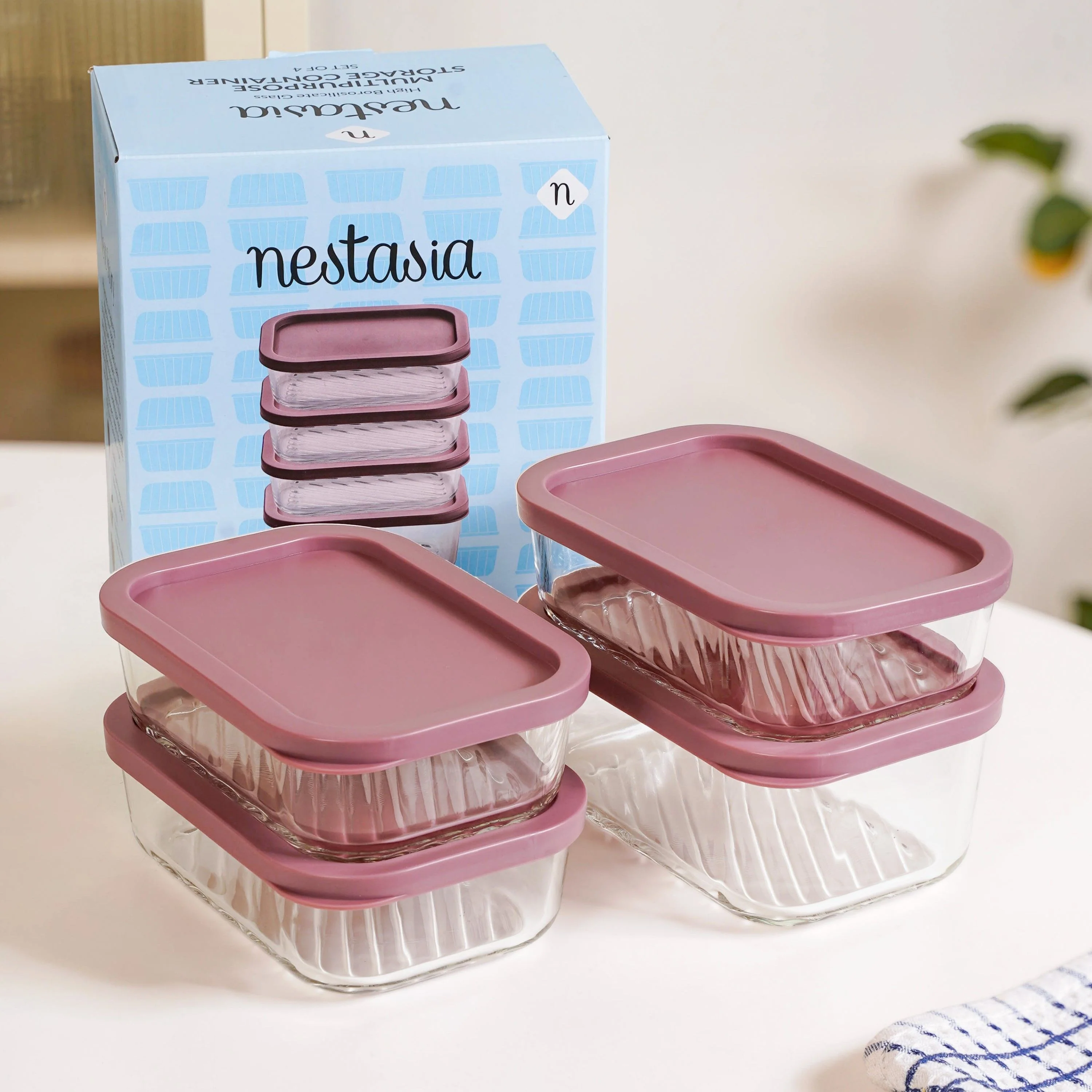 Groovo Food Container Set Of 4 M 520ml L 750ml - Image 2