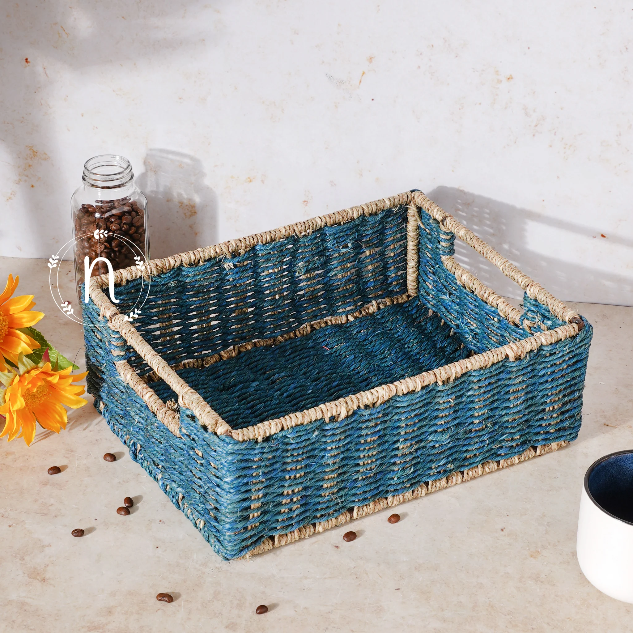 Handwoven Baskets Set - Image 5
