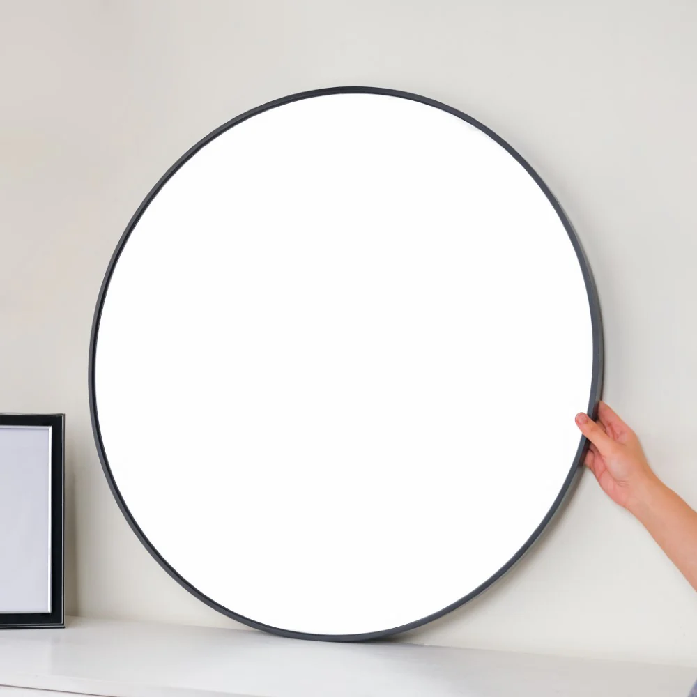 Hanging Mirror Black 27 Inch - Image 2