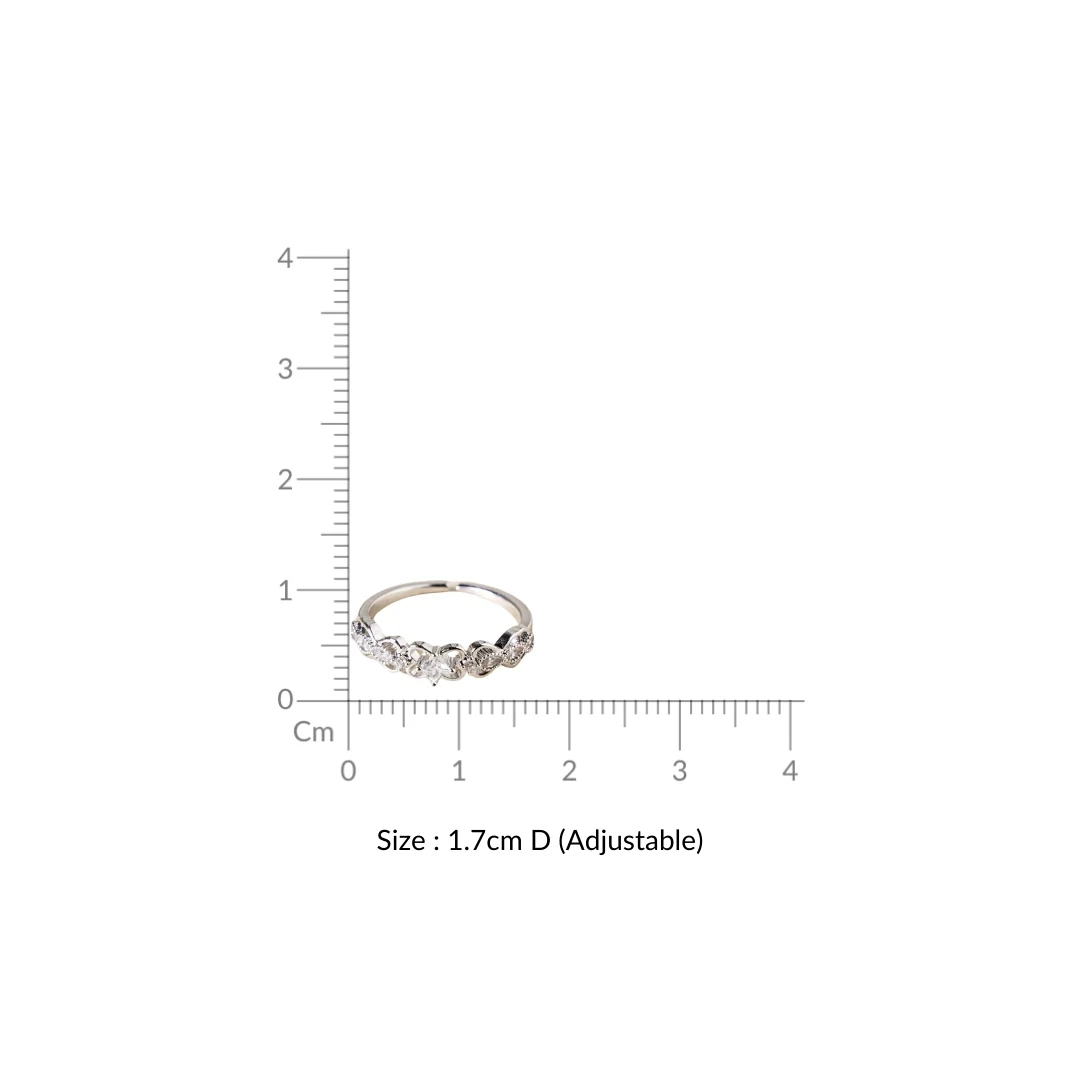 Happy Hearts Silver Ring - Image 3