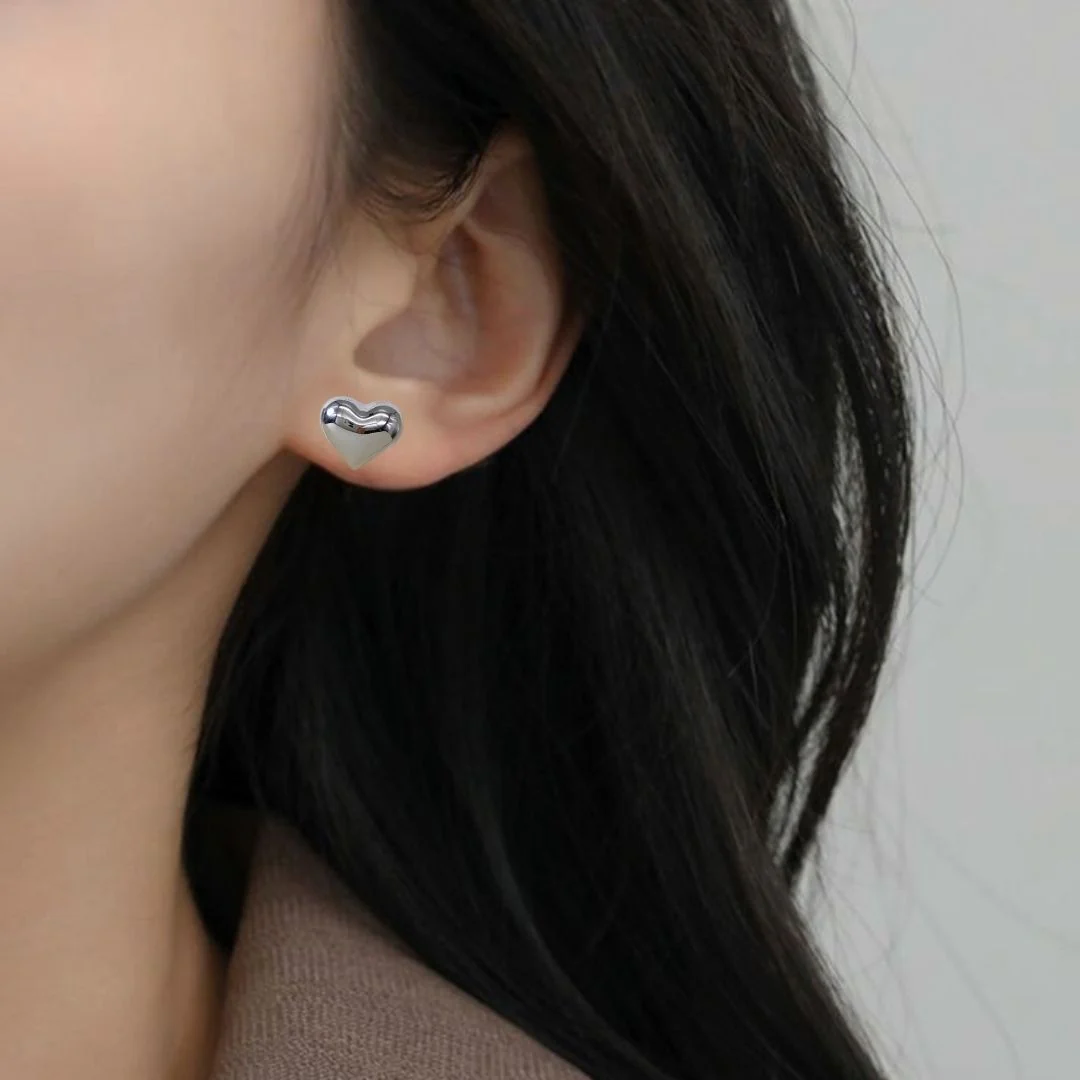 Heart Of Silver Studs - Image 5