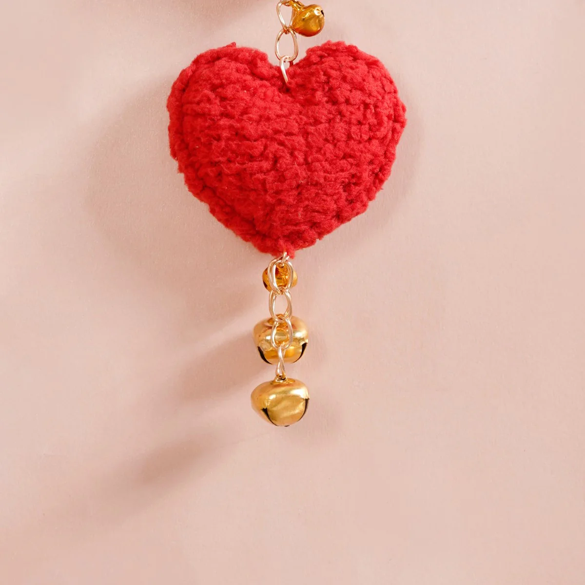 Heart Shaped Wall Hanging Red Set Of 2 17 Inch - Image 5
