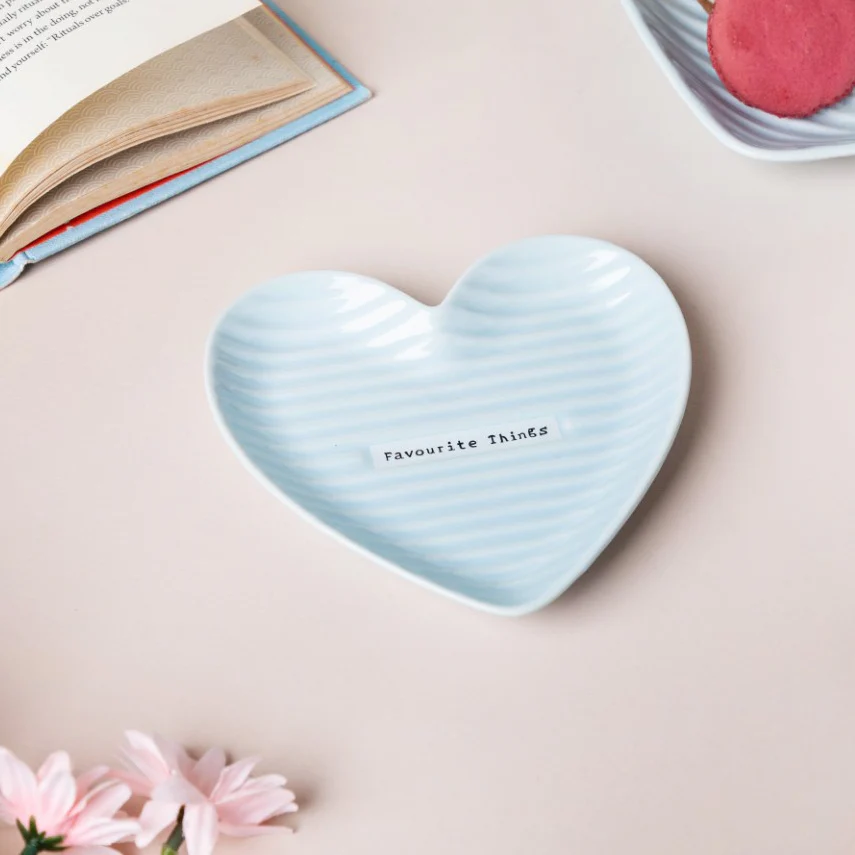 Heart Starter Plate Small Blue - Image 6