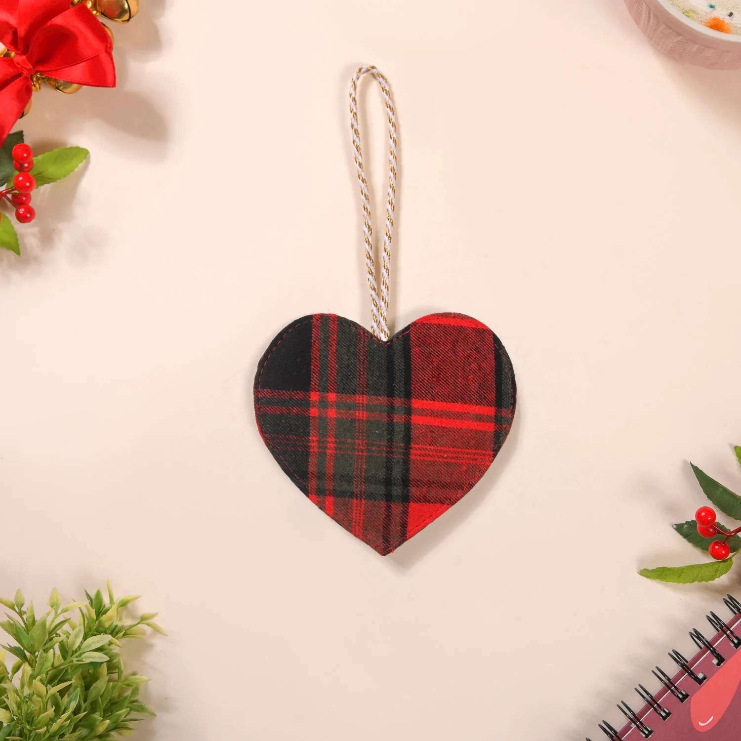 Hearts Wall Hanging Ornaments Set of 3 - Image 5