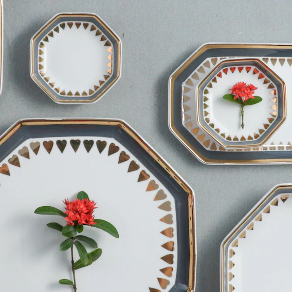MERRY Heart Single-serve Mini Plate