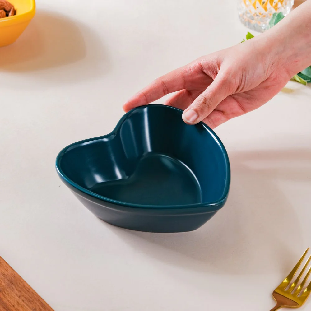 Hearty Ceramic Bakeware Small Dark Blue 6 Inch - Image 2