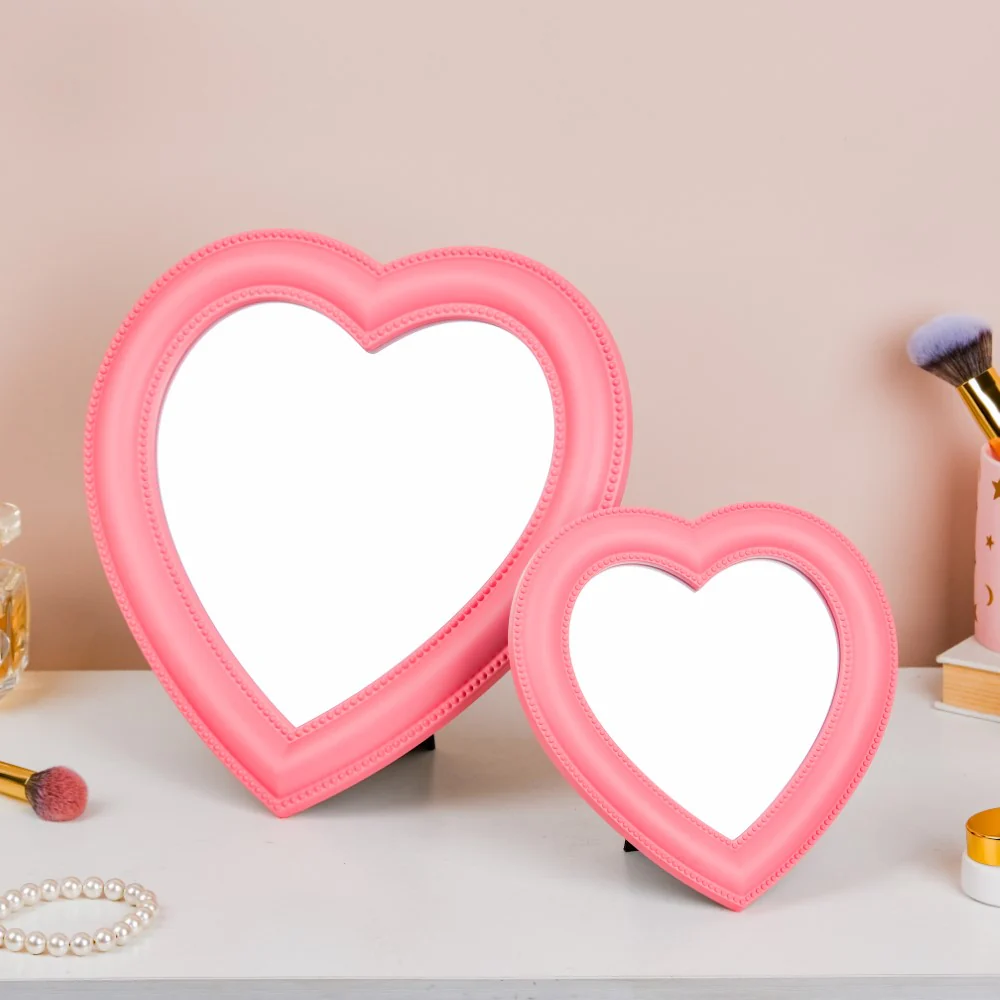 Hearty Desk Mirror Pink Small - Image 11