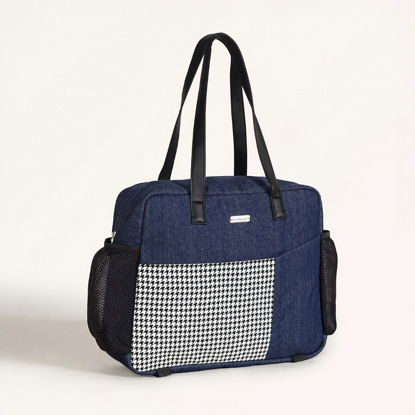 Hold All Denim Tote Bag - Image 6