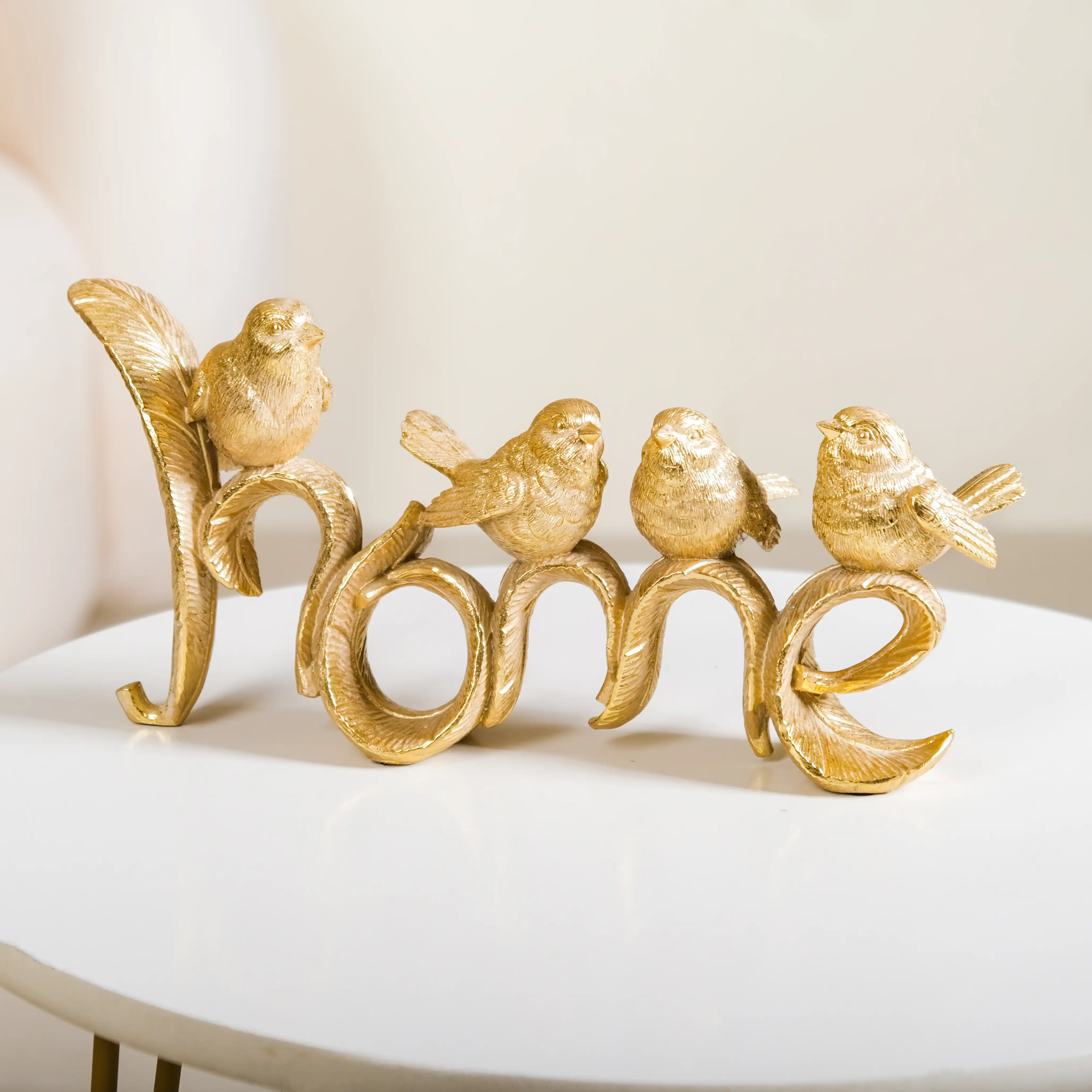 Home Of Birds Gold Showpiece - Image 11