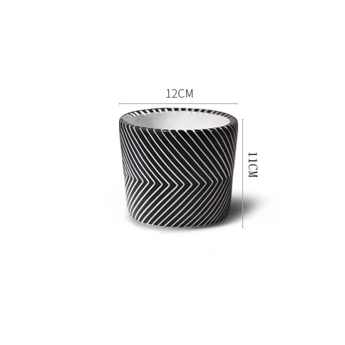 Horizontal Chevron Pot Small - Image 8
