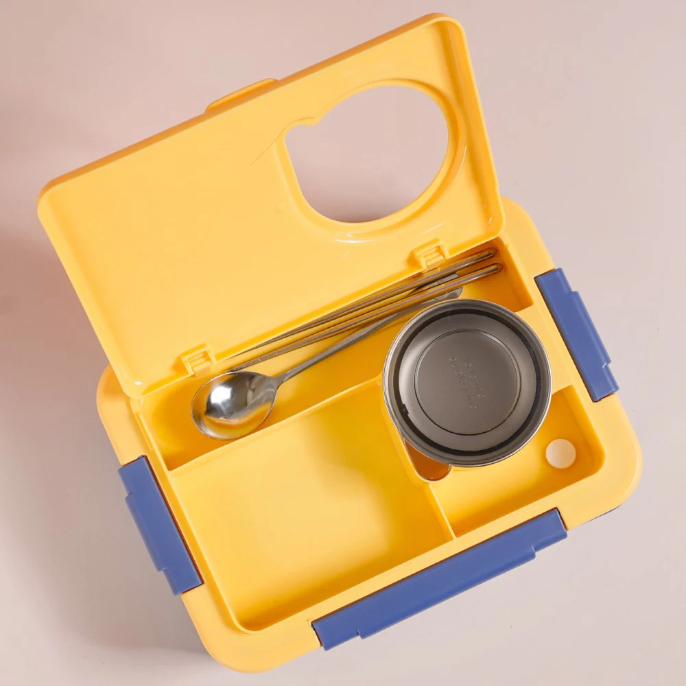 Blue insulated stainless steel tiffin box - Image 20