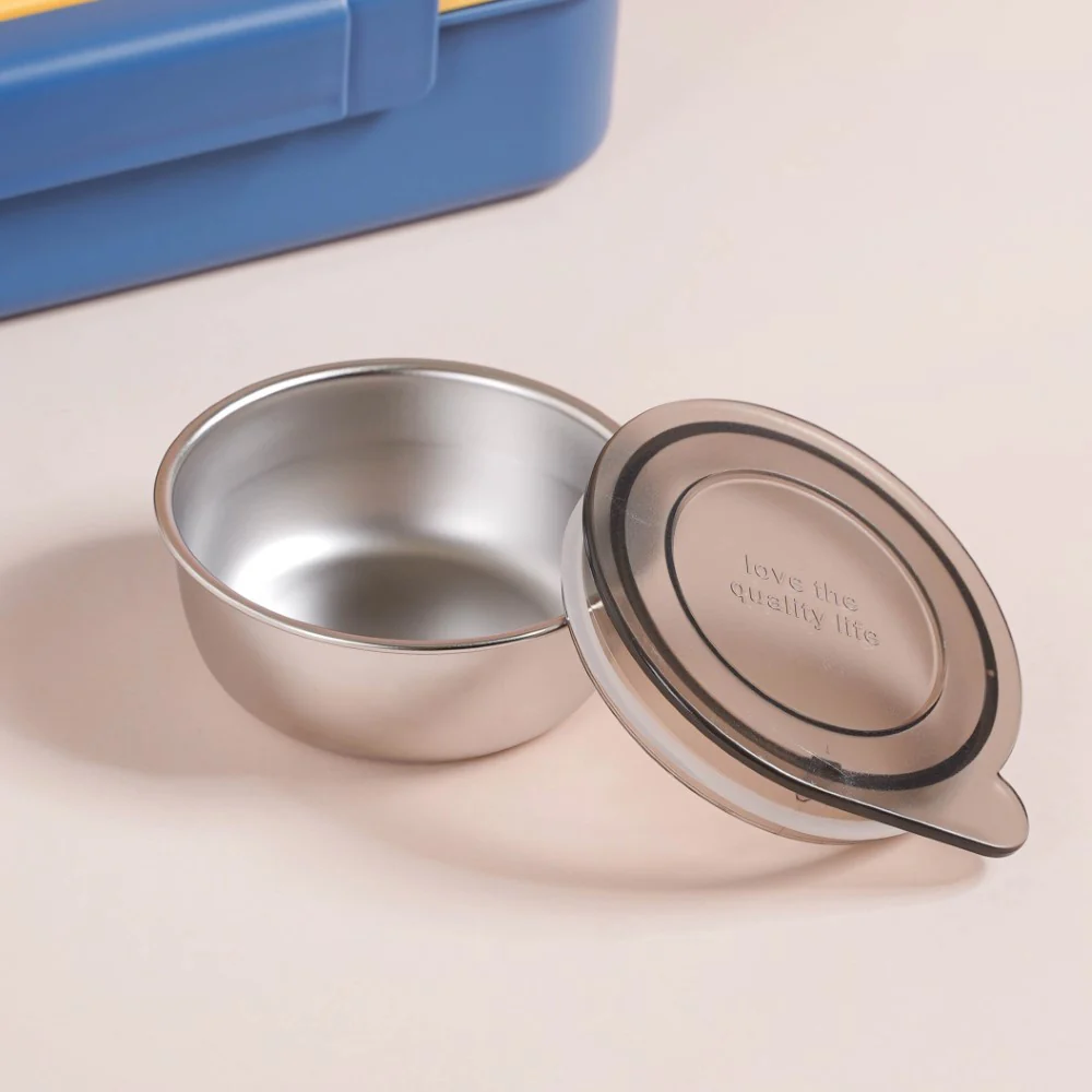 Blue insulated stainless steel tiffin box - Image 29