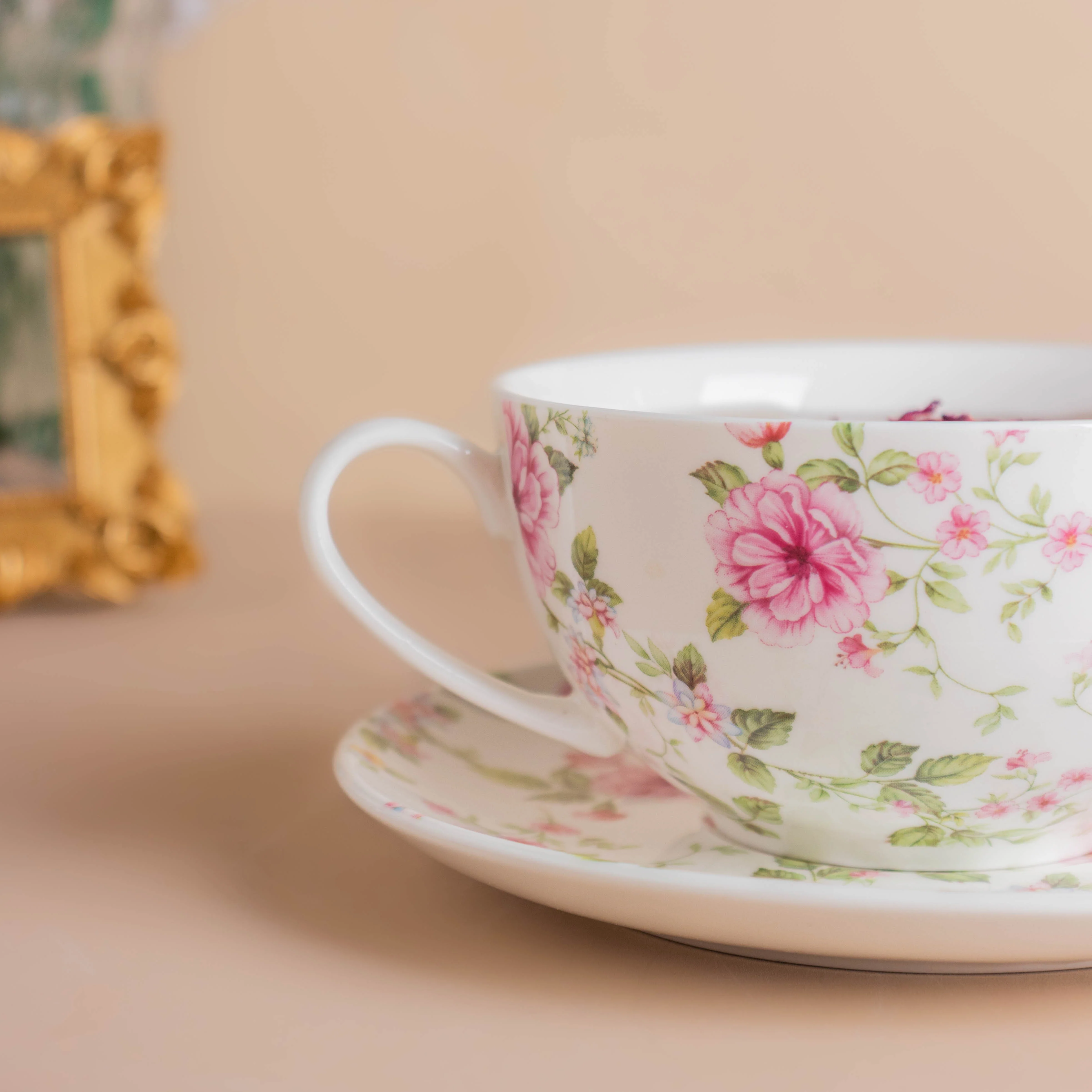 JARDIN Floral Teapot Cup and Saucer - Image 13