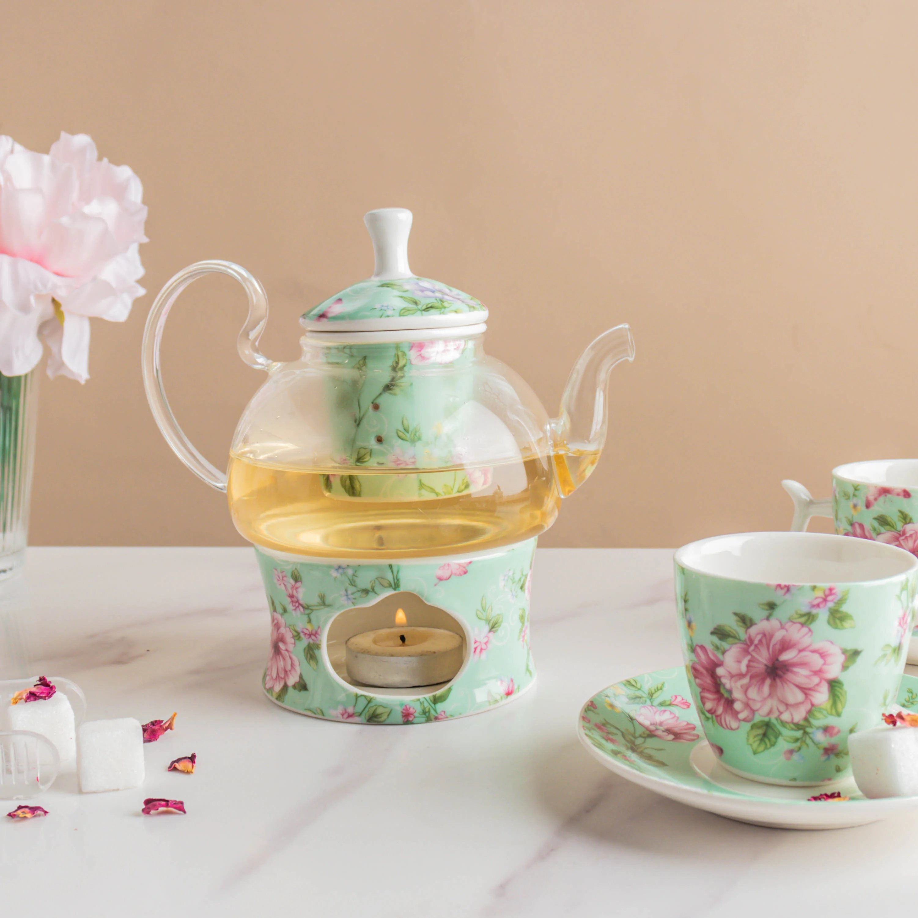 JARDIN High Tea Cup and Saucer Set - Image 4
