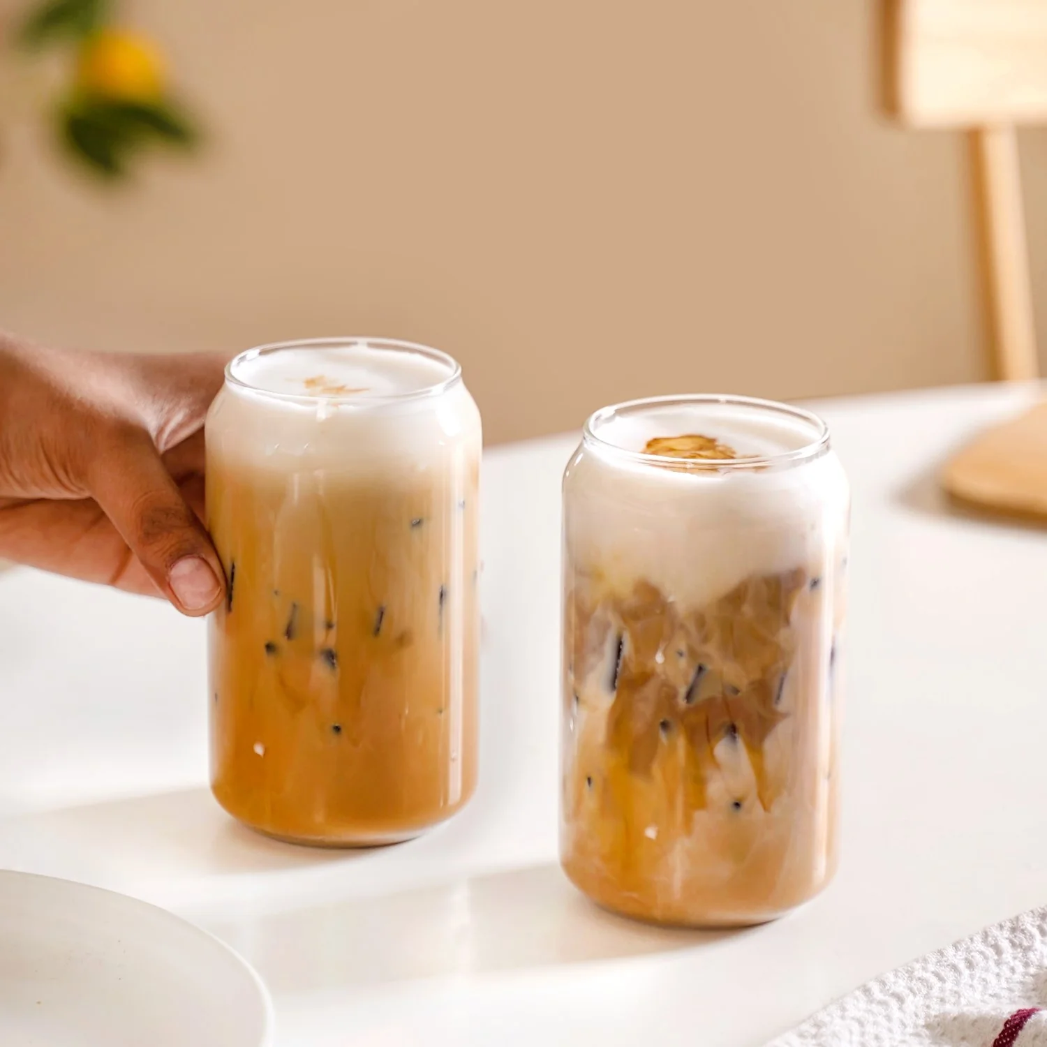 Thin Glass Tumbler Set of 2 - Image 2