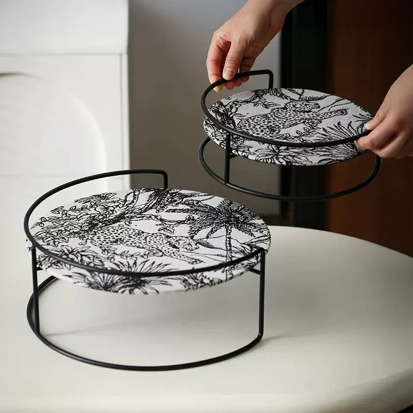 Jungle Safari Artistic Vanity Display Stand Set Of 2 - Image 8