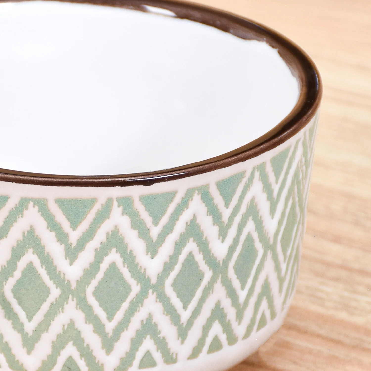 Kaleido Small Bowls For Snacks Set Of 4 Green 200ml - Image 7