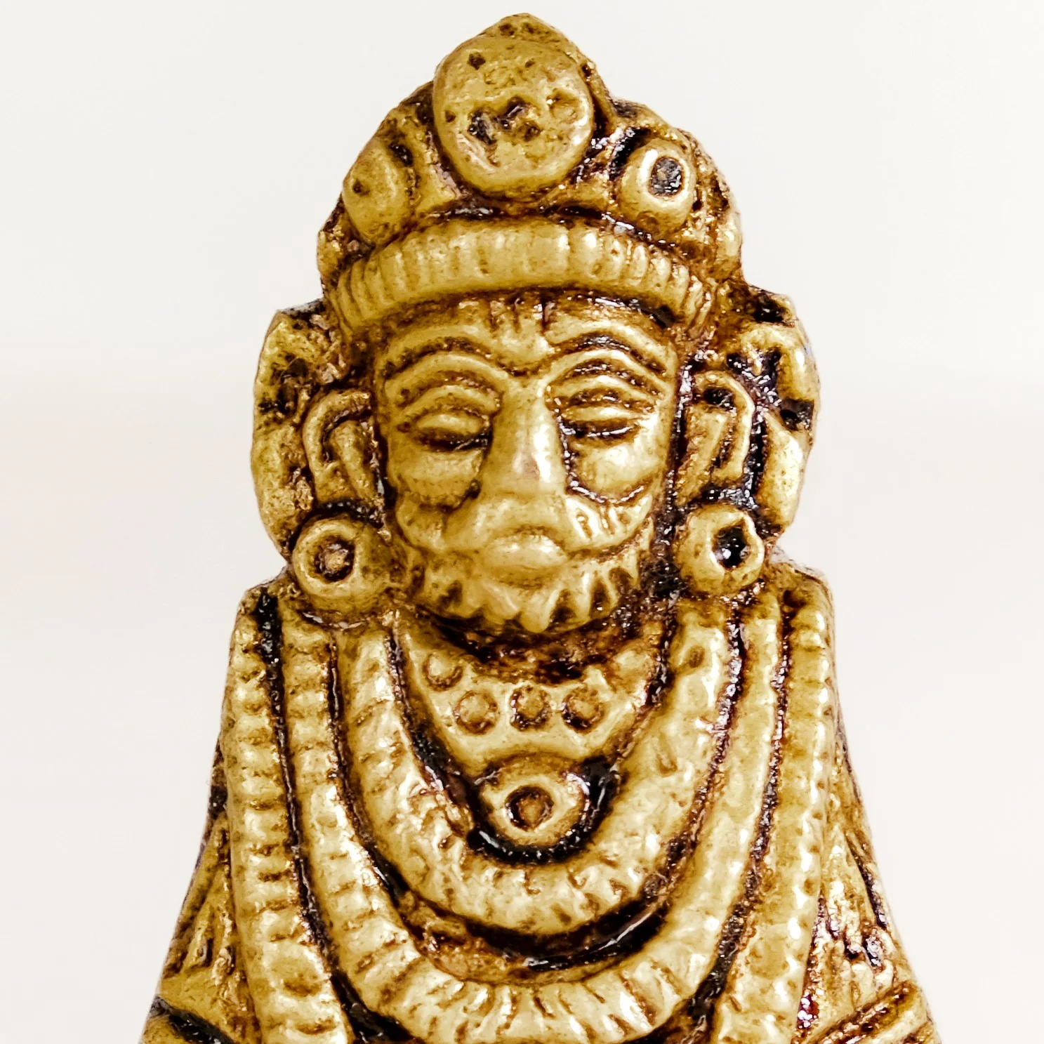 Khatu Shyam Brass Statue For Prayer Room 5cm - Image 7