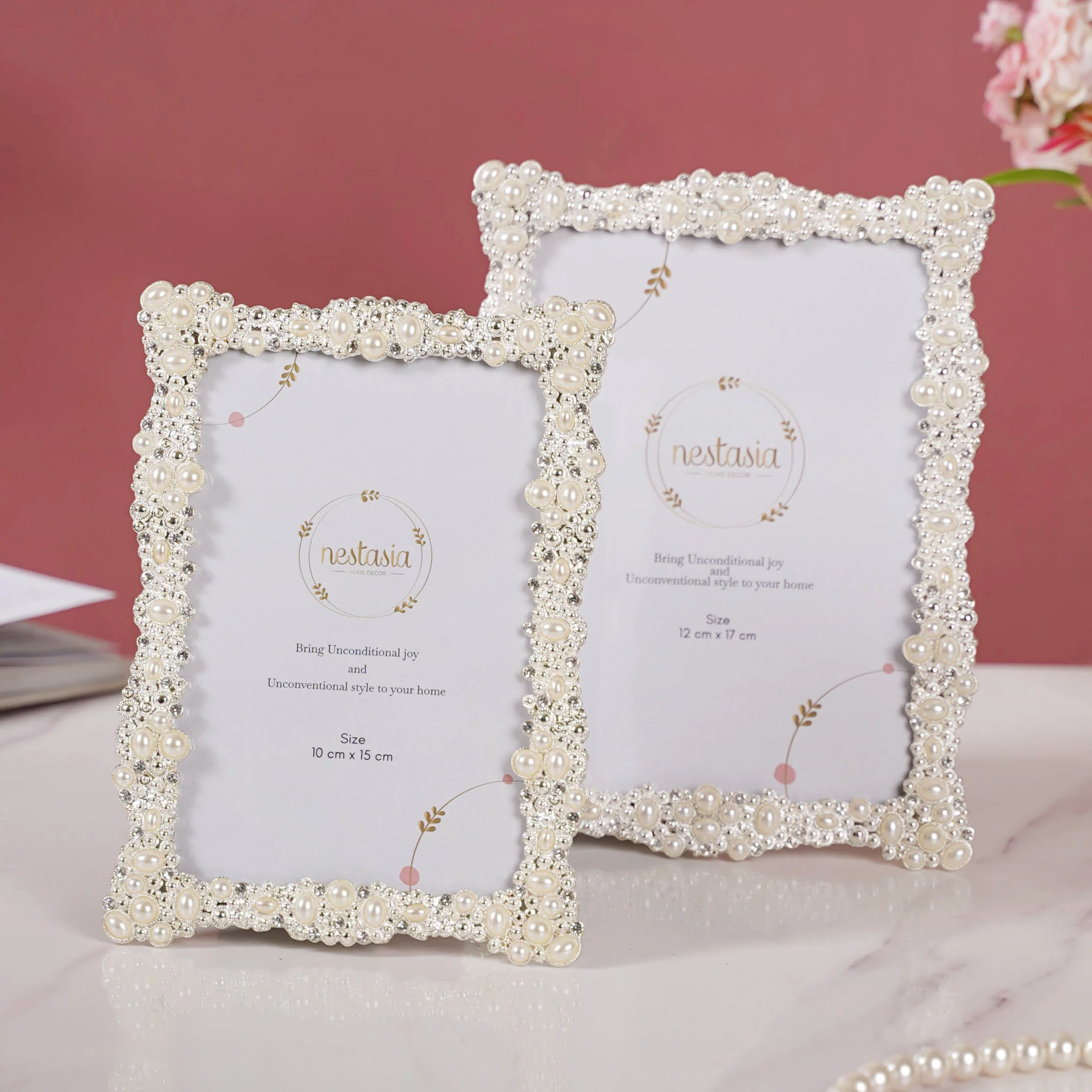 La Memoire Silver Photo Frame Large - Image 2