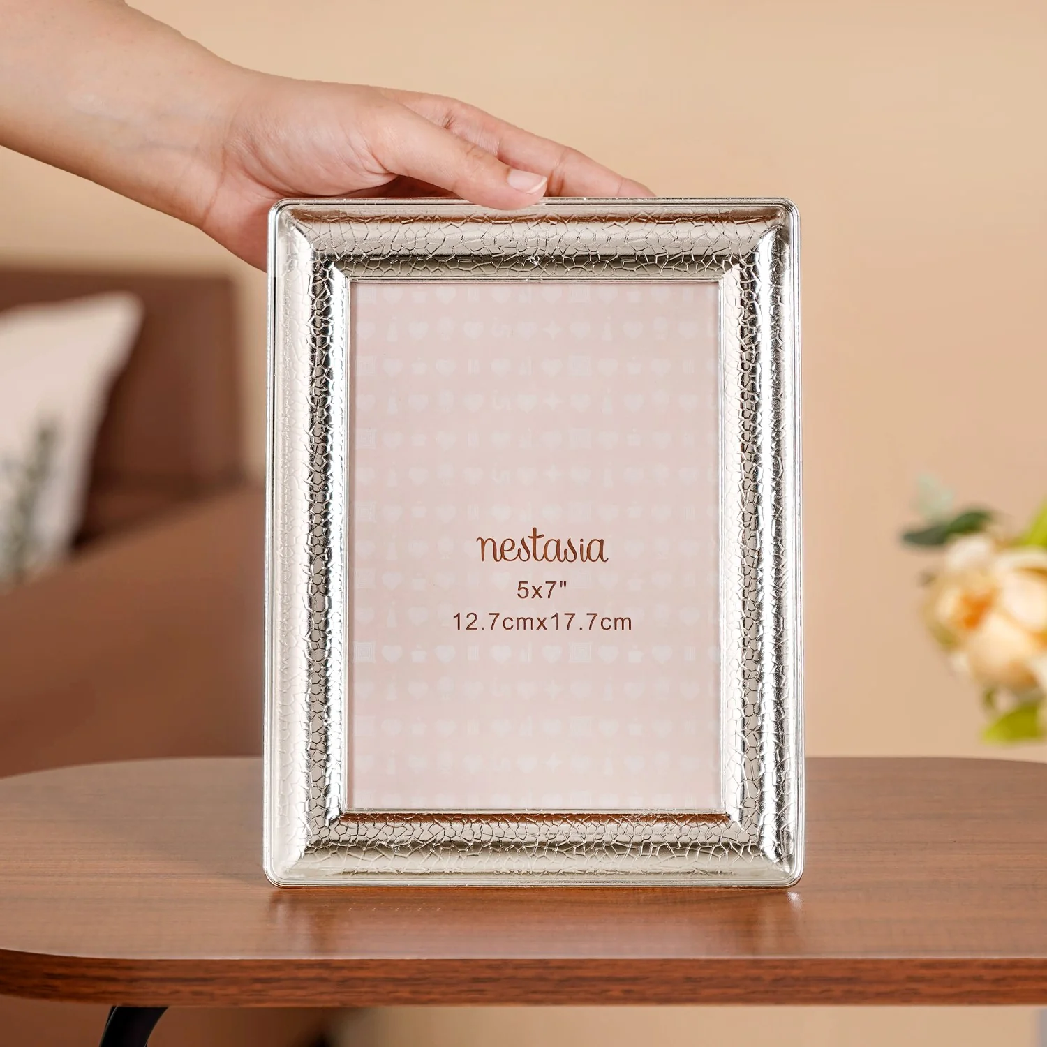Large Luxe Bevelled Photo Frame 13x18cm - Image 3