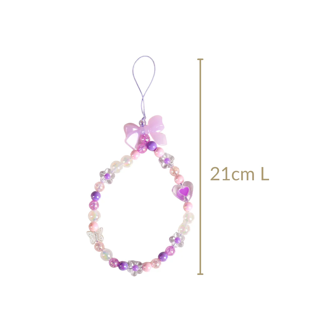Lavender Blush Phone Charm Strap - Image 4