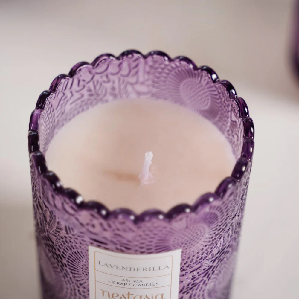 Lavenderilla Scented Soy Wax Votive Candle Jar Set Of 2 - Image 8
