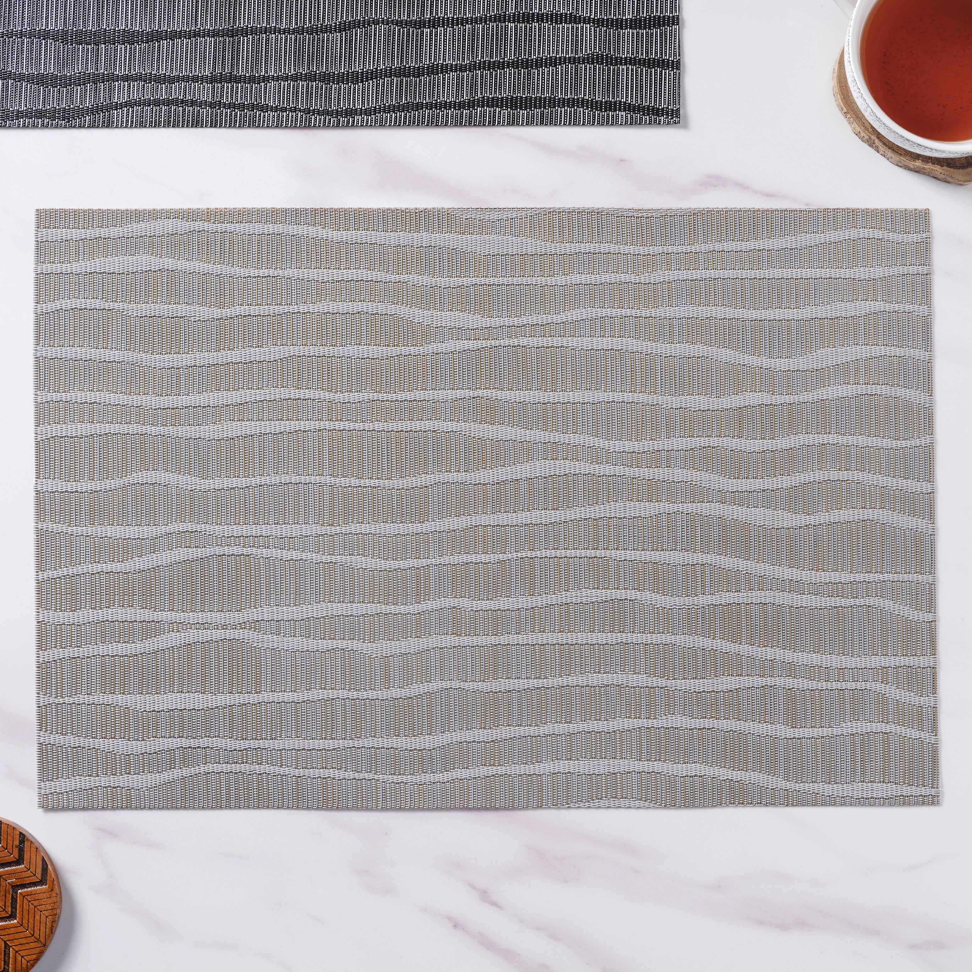 Leather Placemat Set - Image 5