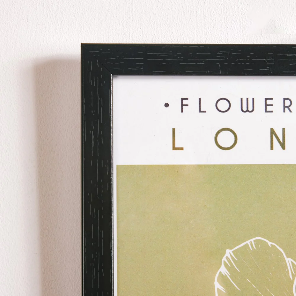 Line Art Flower Framed Poster Set Of 2 13x9 Inch - Image 11