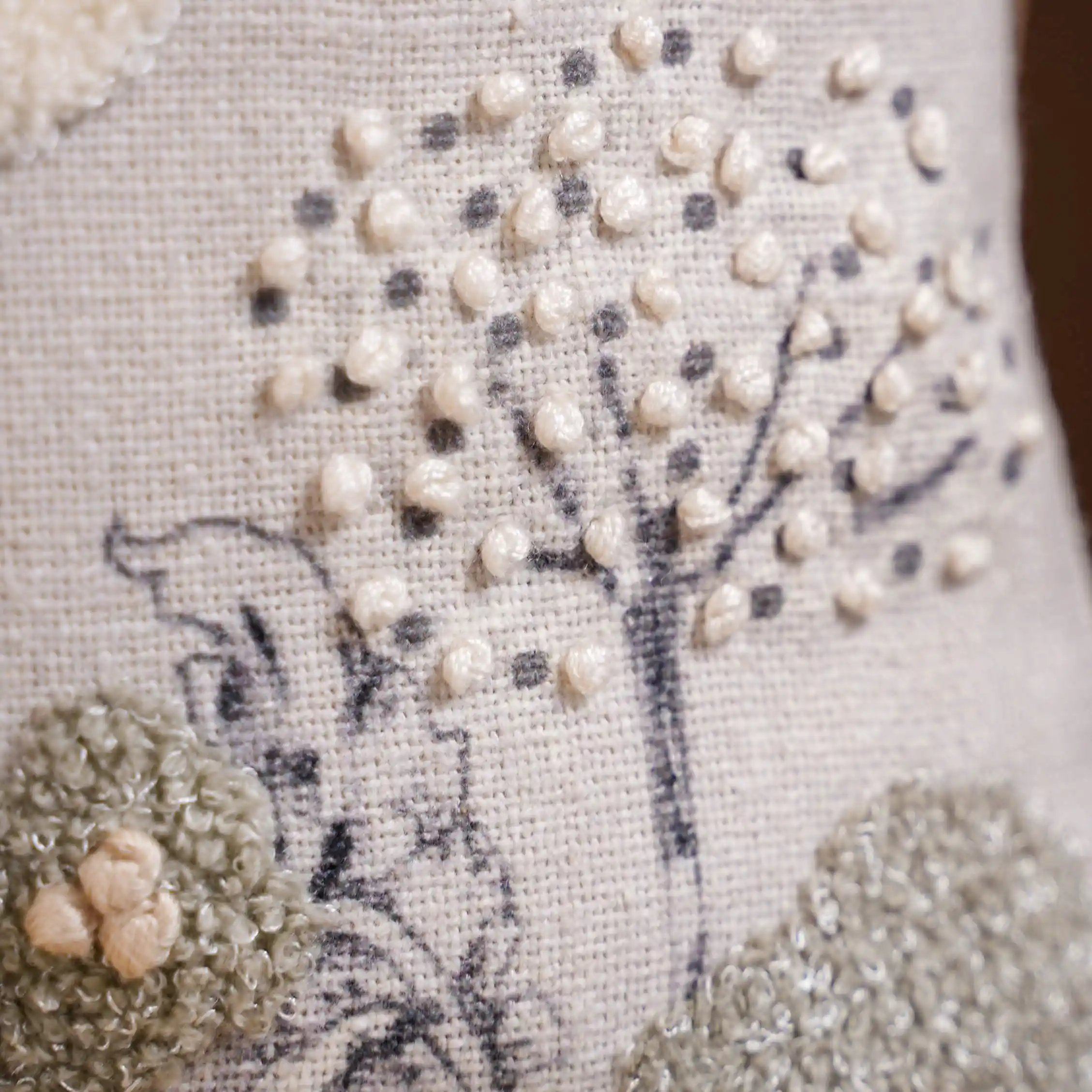 Linen Cotton Rectangular Cushion Cover 20x14 Inch - Image 8