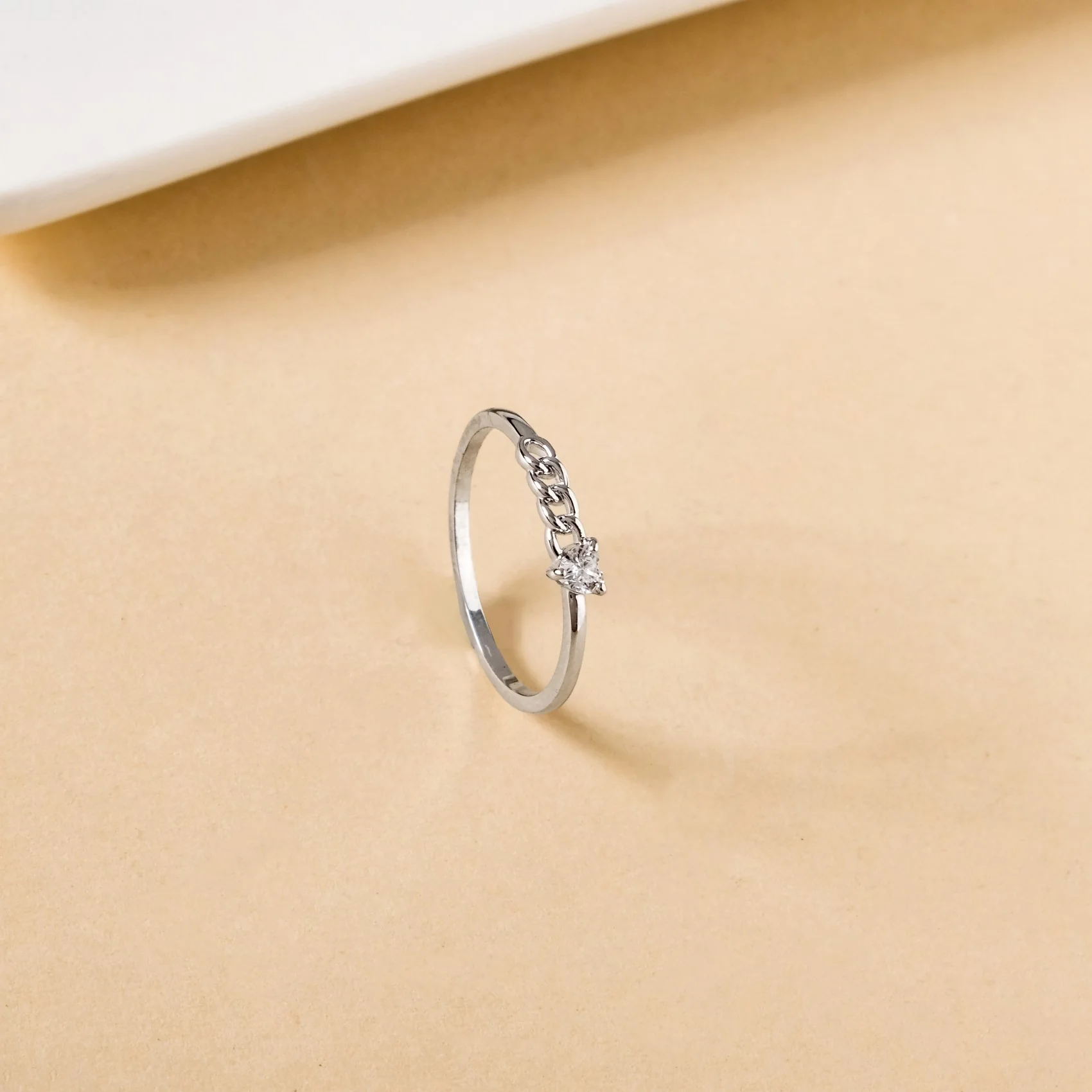 Linked By Love Silver Ring - Image 5