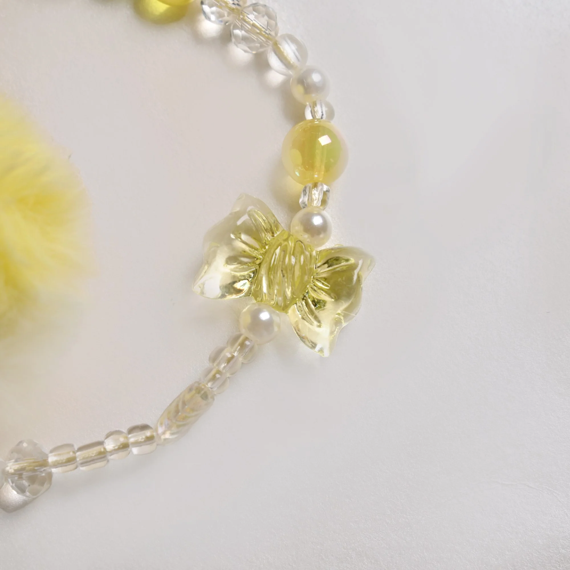 Little Miss Sunshine Phone Strap With Pom Pom - Image 6