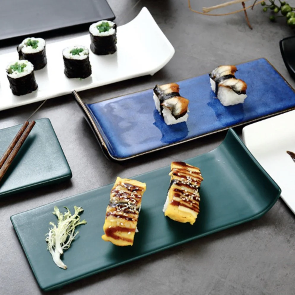 Green Long Serving Plate - Image 5