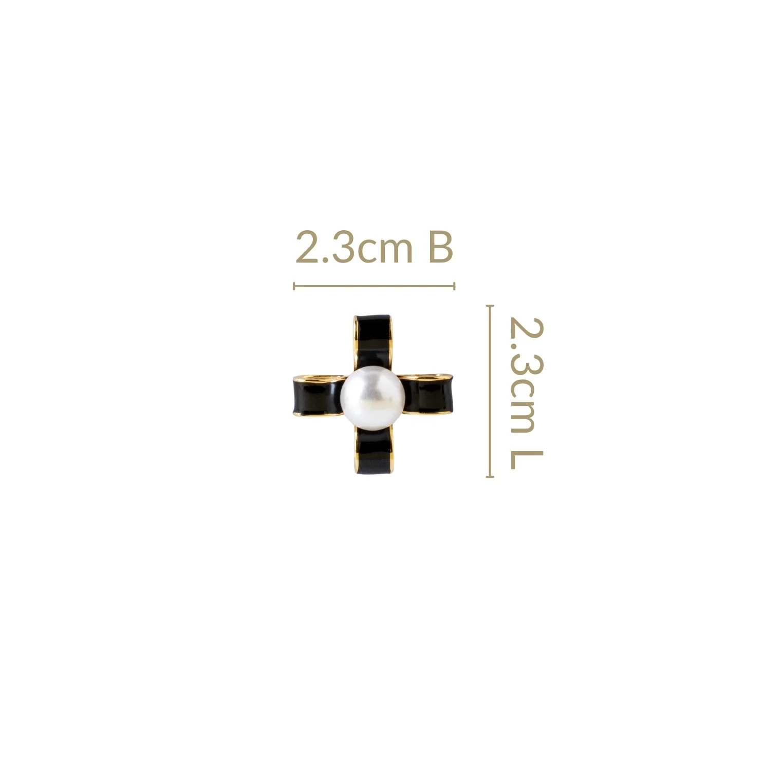 Looped Pearl Studs - Image 3