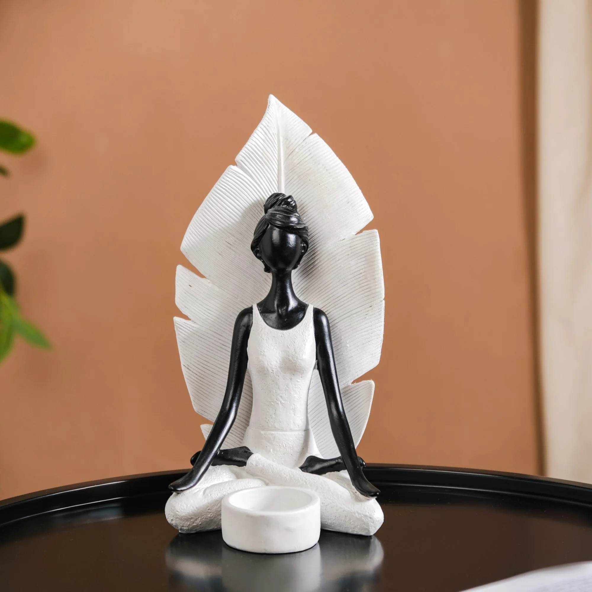 Lotus Position Yoga Candle Stand - Image 10