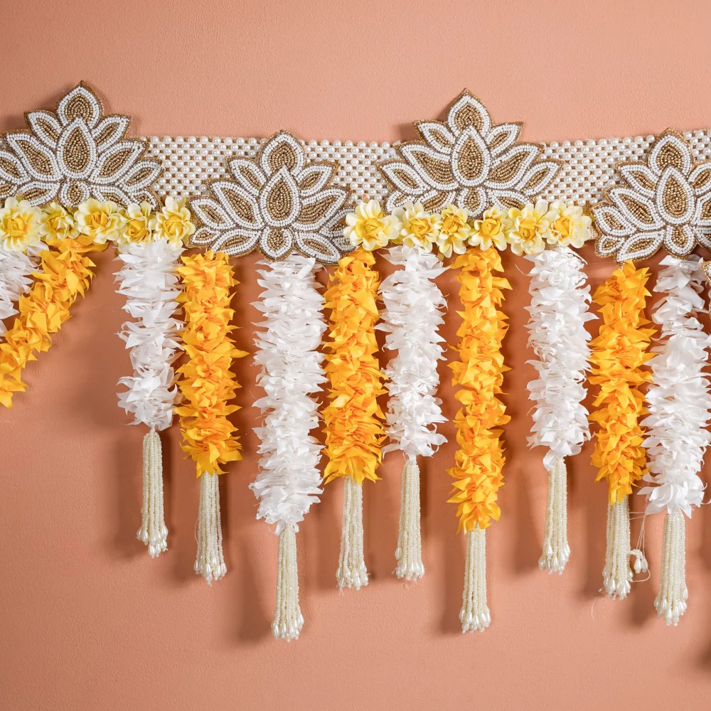 Festive Lotus Toran Multicolour - Image 7