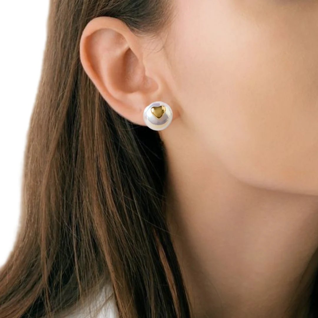 Love Sparkle Gold Trio Stud Set Of 3 - Image 6