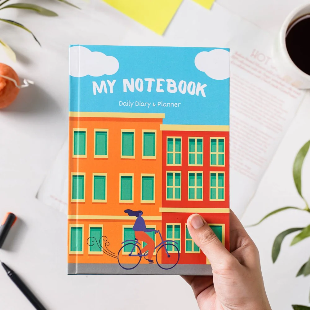 Loving Myself Hardbound Daily Diary 8.2 X 5.9 Inch - Image 2