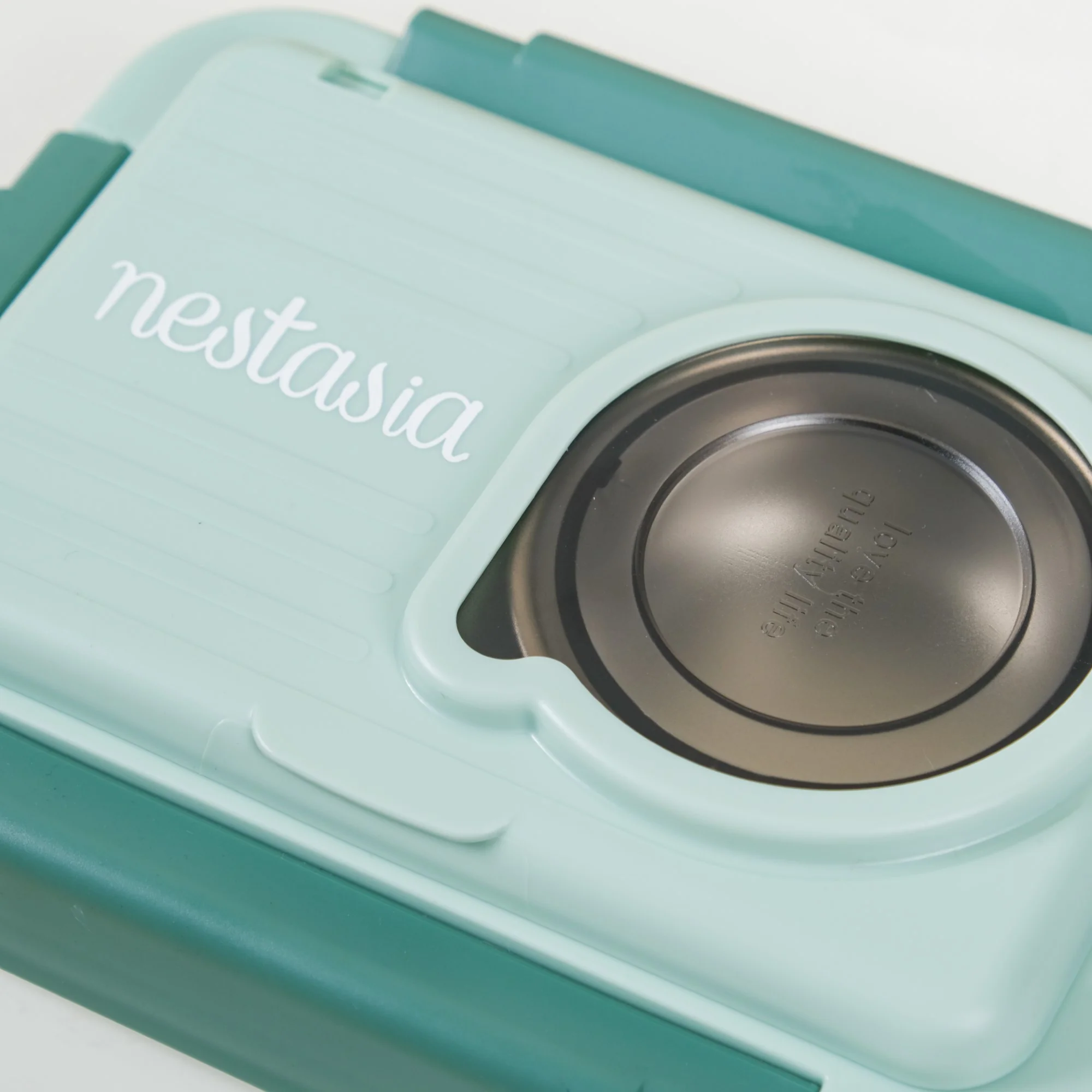 Lunch Box With 2 Sections Green 800ml - Image 8