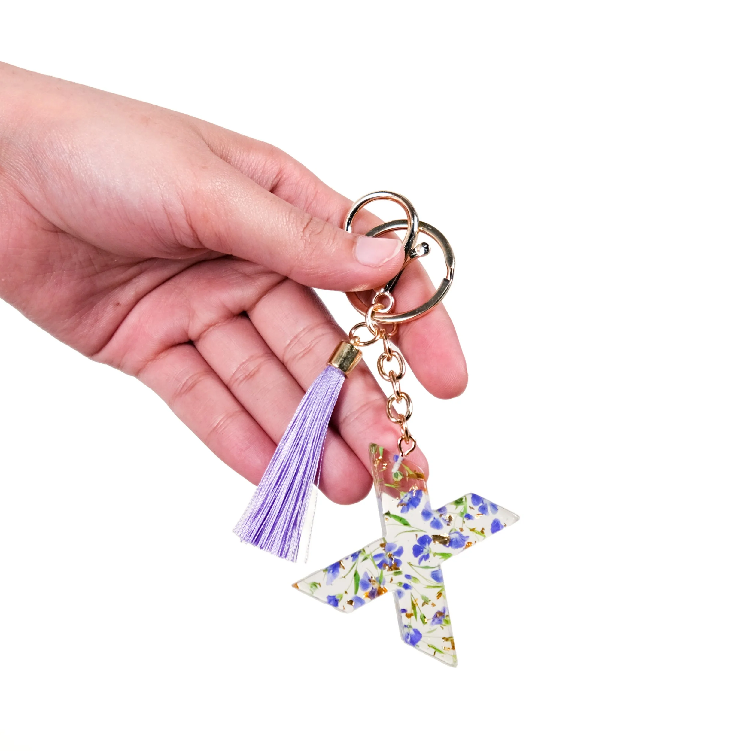 Lush Botanic Beauty X Resin Keyring With Tassel - Image 2