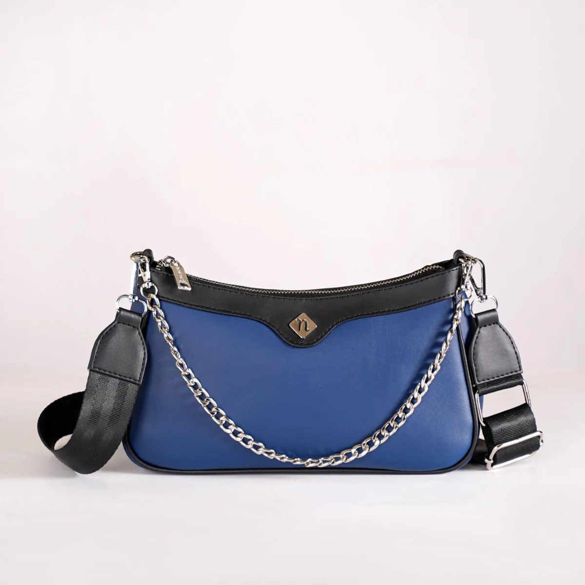 Lusso Blue Sling Handbag - Image 10