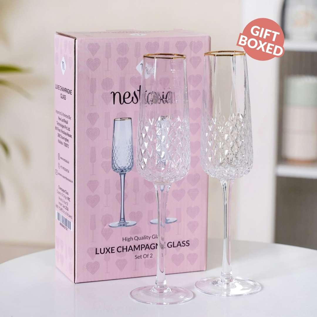Luxe Champagne Glass Set Of 2 200ml - Image 8