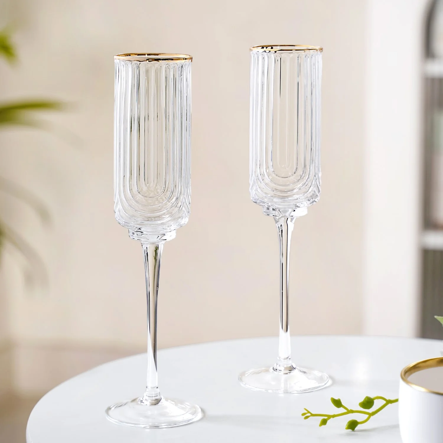 Luxe Champagne Glass Set Of 2 240ml - Image 6