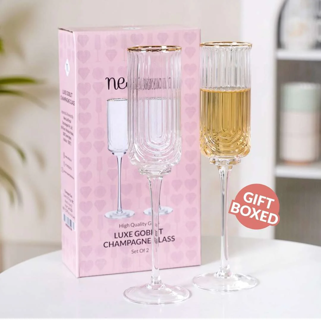 Luxe Champagne Glass Set Of 2 240ml - Image 8